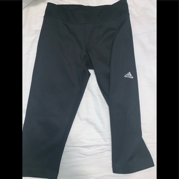 adidas Pants - Adidas Crop Black Leggings